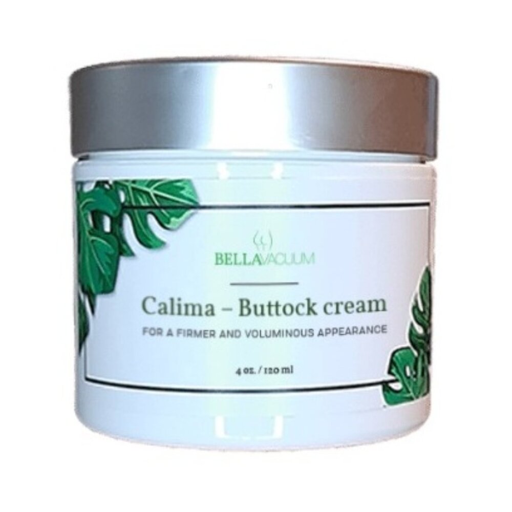 NEW All Natural Bellavacuum Calima Buttock Cream 4 oz/120 ml. Made in Canada